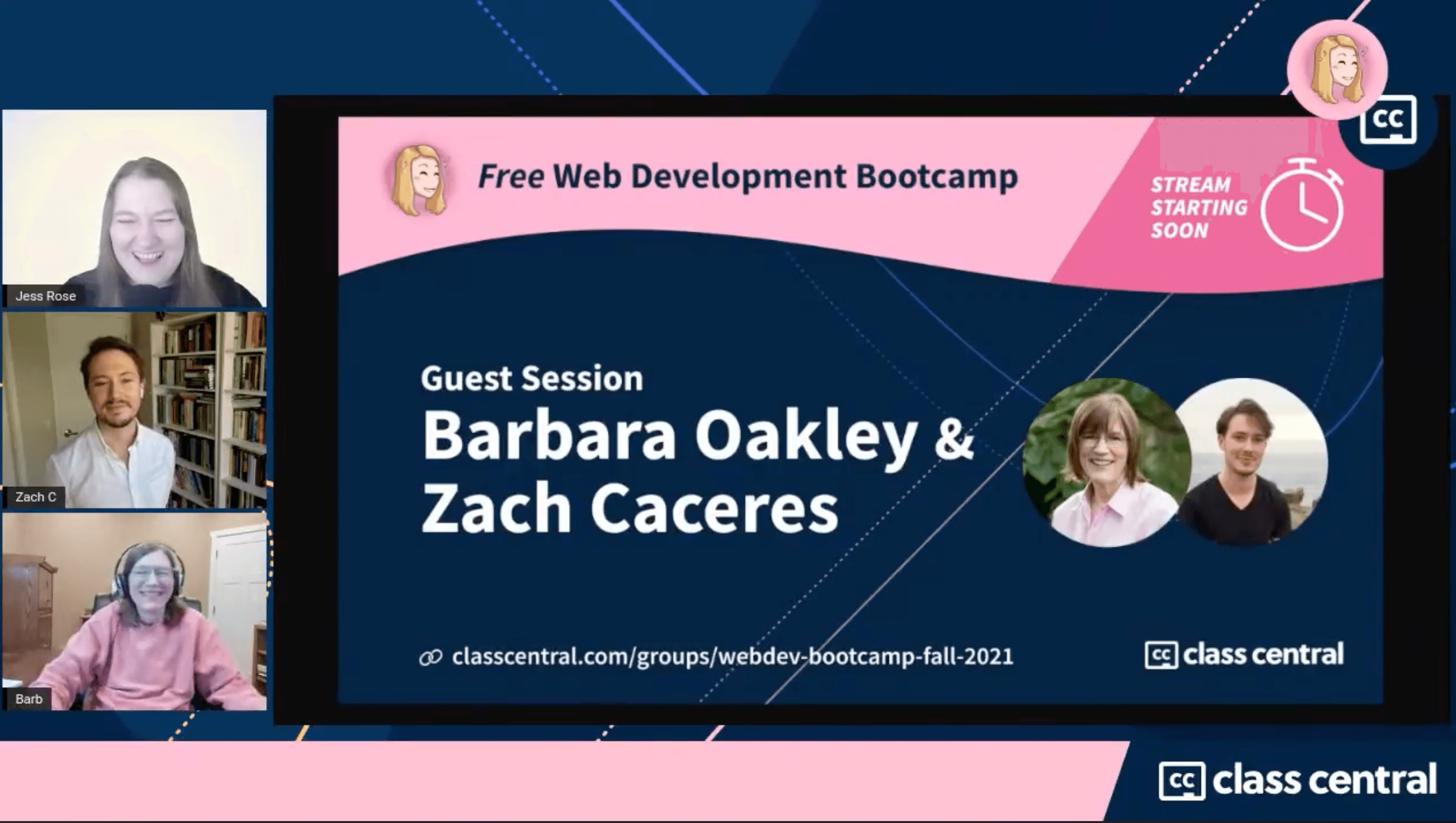 Zach teaching The Intuitive Coder course